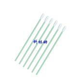 FS740海绵棉签防静电6寸PP杆工业除尘擦拭棒 长杆无尘净化CM 包邮