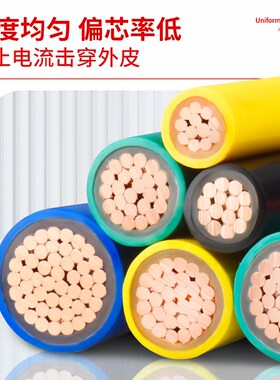 国标花城珠江电线YJV50 70 90 120 150平方阻燃双塑纯铜芯电缆线