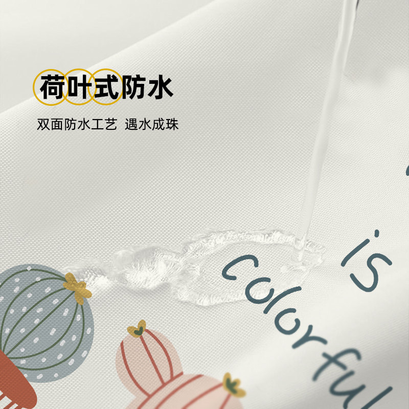 韩式免打孔浴帘防水布加厚防霉挂帘卫生间隔断门帘浴室淋浴帘磁吸