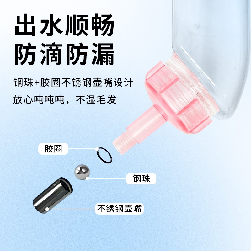 马卡水壶兔子饮水器喂水器喝水器挂式自动饮水器大容量豚鼠水壶