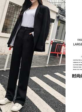 阔腿加长女裤高个子175小腿粗150小个子夏装搭配xs裤子垂感直筒裤