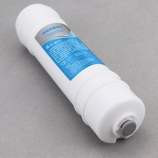 10寸阻垢滤芯净水器烧结碳膜复合滤芯一体快接除水垢净化通用滤芯