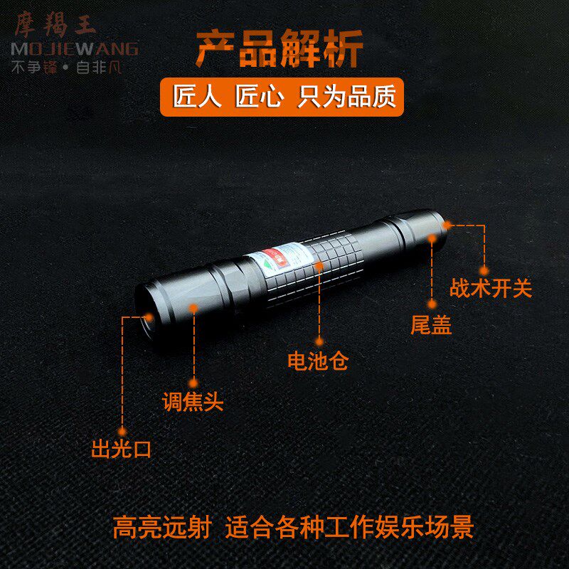 FOXLASERS十字激光笔红色绿色镭射一字灯沙盘教学导游指挥指星比