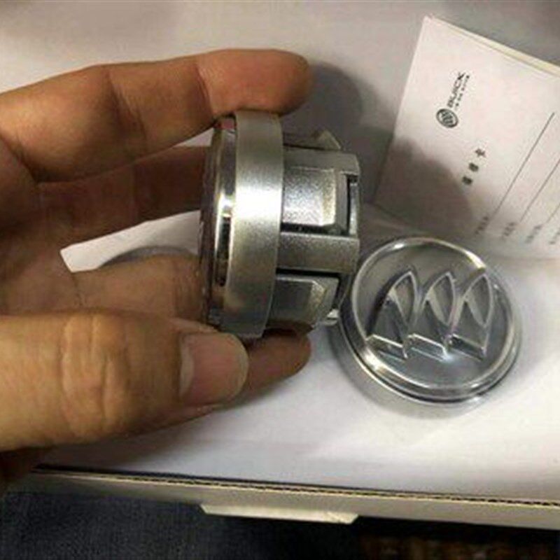 上汽通用别克原厂昂科威GL8新君越磁悬浮自发光轮毂盖饰银标中号