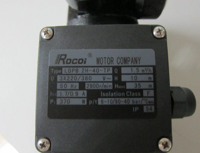 中走丝配备的高压水泵 线切割机水泵 LDPB2H-40循环水泵