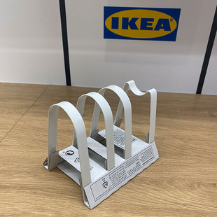 宜奥夫斯泰锅盖架砧板菜板支架子家用厨房置物架收纳层架金属锅盖