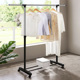 简易衣架挂衣架落地卧室衣服衣帽架子落地式 家用房间晾衣架 单杆式