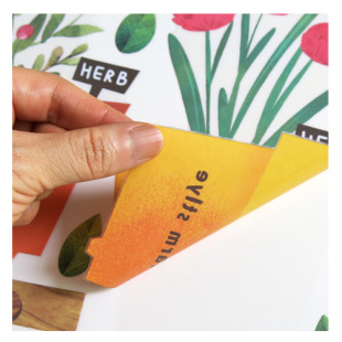 双面玻璃贴纸浴室卫生间防水瓷砖贴画门窗厨房冰箱贴装饰植物墙贴