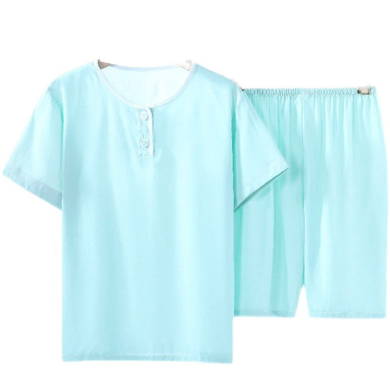 儿童棉绸睡衣套装夏季中大童女童男孩短袖短裤绵绸空调薄款家居服,童装/婴儿装/亲子装,家居服套装,淘宝优惠券,粉丝福利购,淘宝优惠卷