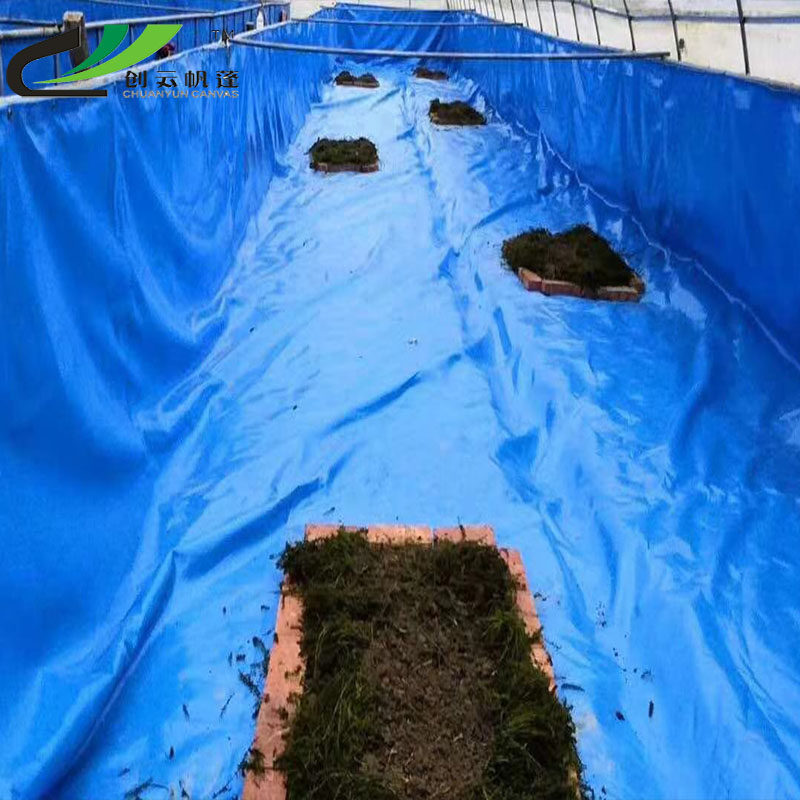 刀刮布水池帆布池游泳池养殖鱼池蛙池蓄水帆布池加厚蓬布水袋定做