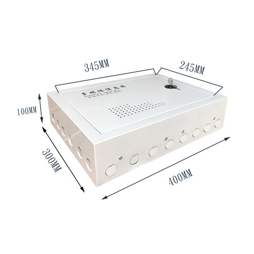 明装多媒体集线箱400x300家用弱电箱信息箱壁挂式网络箱带锁挂墙