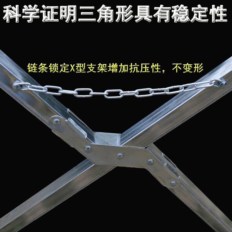 地摊货架子折叠竹布席夜市摆饰品衣服水果多功能展示桌便携简易床