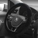 毛绒方向盘套冬季 保暖D型朗逸速腾凌度蓝鸟帝豪GS途观L索九奇骏