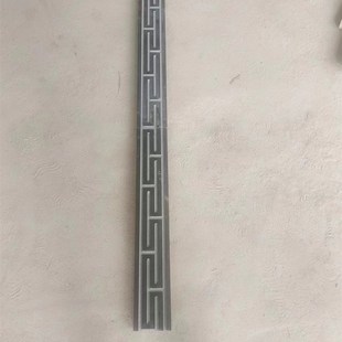 大理石石材花边回形纹万字纹地雕回文边框别墅浮雕庭院装饰腰线