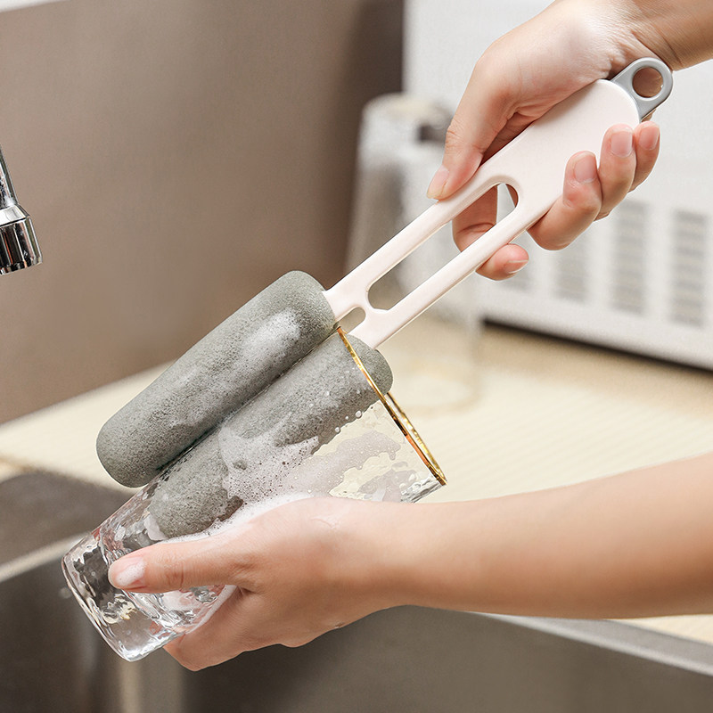 洗杯子刷子长柄家用专用奶瓶保温杯清洁海绵杯刷吸管水杯清洗神器,家庭/个人清洁工具,杯刷/瓶刷,淘宝优惠券,粉丝福利购,淘宝优惠卷