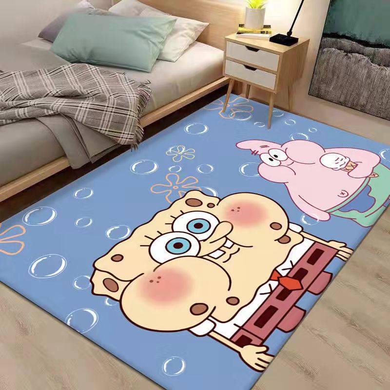 儿童卡通地毯卧室客厅可爱满铺床边毯家用茶几地垫飘窗榻榻米定制,居家布艺,地毯,淘宝优惠券,粉丝福利购,淘宝优惠卷
