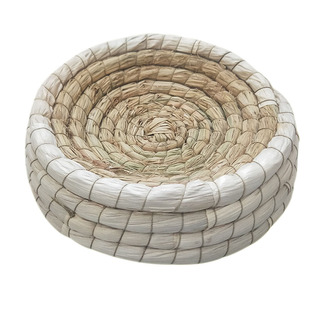 鸽子窝草窝草编织窝防侧翻大号小号窝油草窝鸟窝鹌鹑窝按尺寸定做