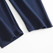 宽松单件打底保暖裤 男秋裤 线裤 加肥加大码 高腰中厚秋冬 薄纯棉毛裤