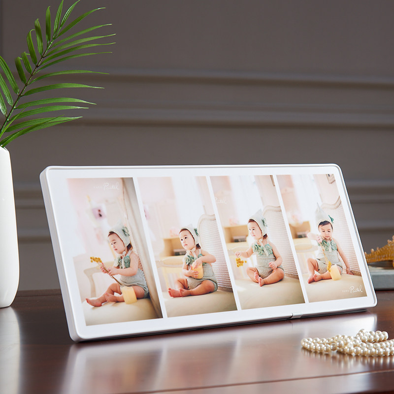 水晶照片摆台定制结婚儿童照拼图九宫格洗照片做成相册框创意摆件,家居饰品,相框/画框,淘宝优惠券,粉丝福利购,淘宝优惠卷