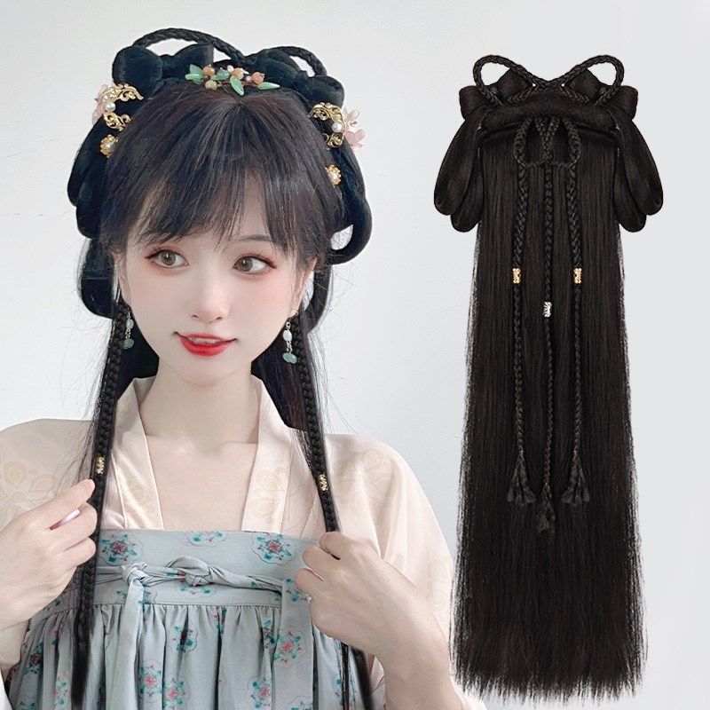 汉服假发包古风一体式发箍全套头饰古装假发髻明制盘发日常垫发包,美发护发/假发,发包/丸子,淘宝优惠券,粉丝福利购,淘宝优惠卷