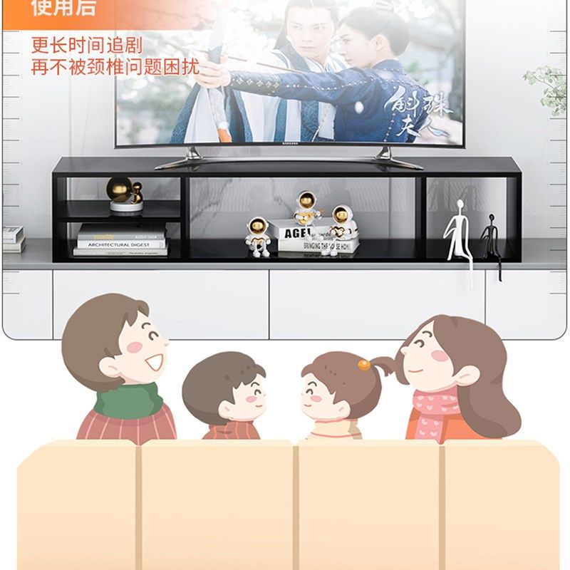 液晶电视置物架增高架底座加高垫高客厅电视柜屏幕支架加高收纳柜