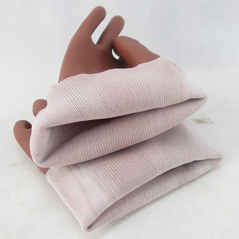 春蕾花开880浸塑PVC手套磨砂耐油酸碱防腐蚀防水耐磨防滑塑胶工业,居家日用,防护手套,淘宝优惠券,粉丝福利购,淘宝优惠卷