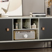 衣橱柜子门把手古典仿古抽屉纯铜拉手 复古式 新中式 家具柜门拉手