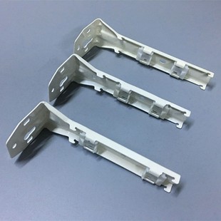 窗帘轨道侧装码双轨侧墙码固定码直轨弯轨卡子配件辅料安装码包邮