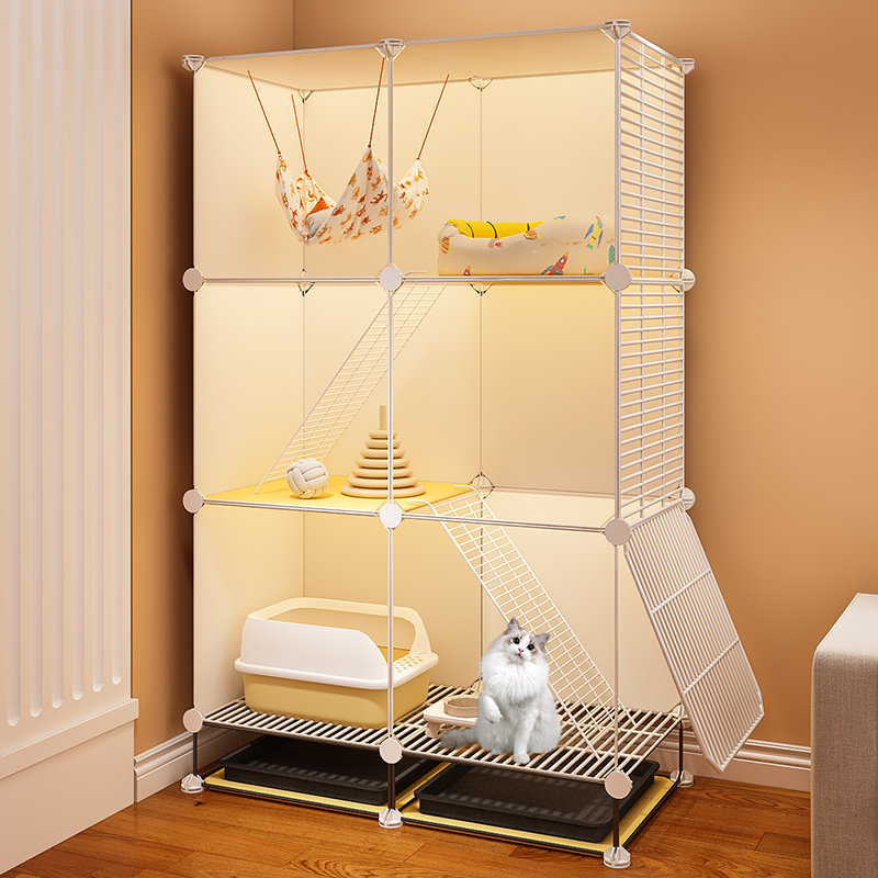 猫笼子家用室内猫屋舍猫窝秋冬笼子猫咪用品带超大自由空间猫别墅,宠物/宠物食品及用品,猫笼子/猫别墅,淘宝优惠券,粉丝福利购,淘宝优惠卷