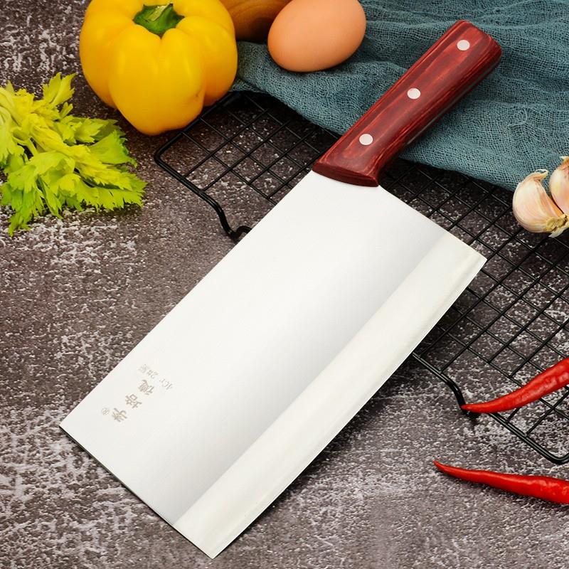 李培德菜刀厨师专用手工锻打切片刀切肉刀超快锋利专业厨房刀具