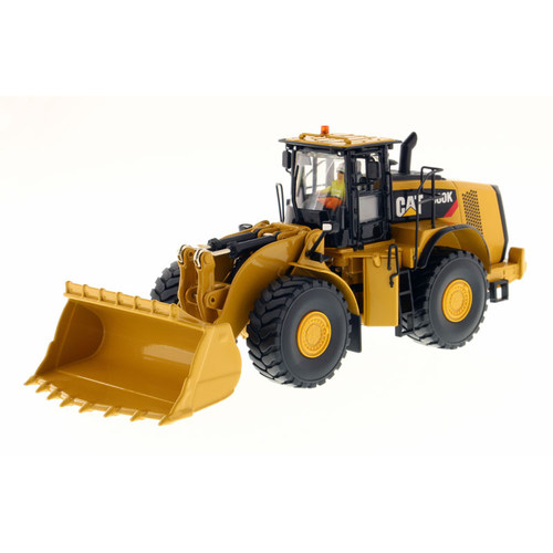 DM工程车 1/50 Cat 卡特980K轮式装载机模型 合金玩具摆件85296C