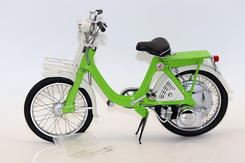 Ebbro 1/10摩托车Honda P25助力自行车 经典复古模型摆件