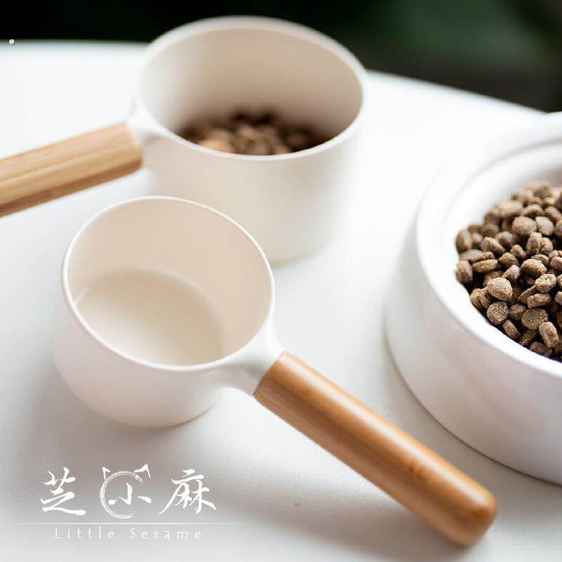 芝小麻 手感棒棒猫粮勺休普小号猫粮铲宠物粮勺狗食勺子猫粮勺子