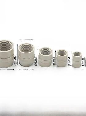 PP塑料接头 内丝全丝接头 内螺纹内牙直通接头 内接套筒 喷嘴焊接