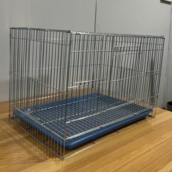 镀锌鸟笼虎皮鹦鹉鸟笼中大型镀锌鸟笼加粗养殖大号金属繁殖鸟笼子