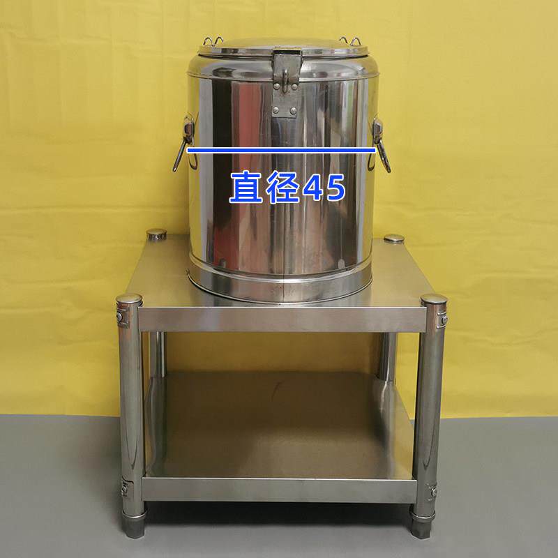 定做不锈钢厨房置物架双层热水器垫高架开水桶架保温桶支架汤桶架