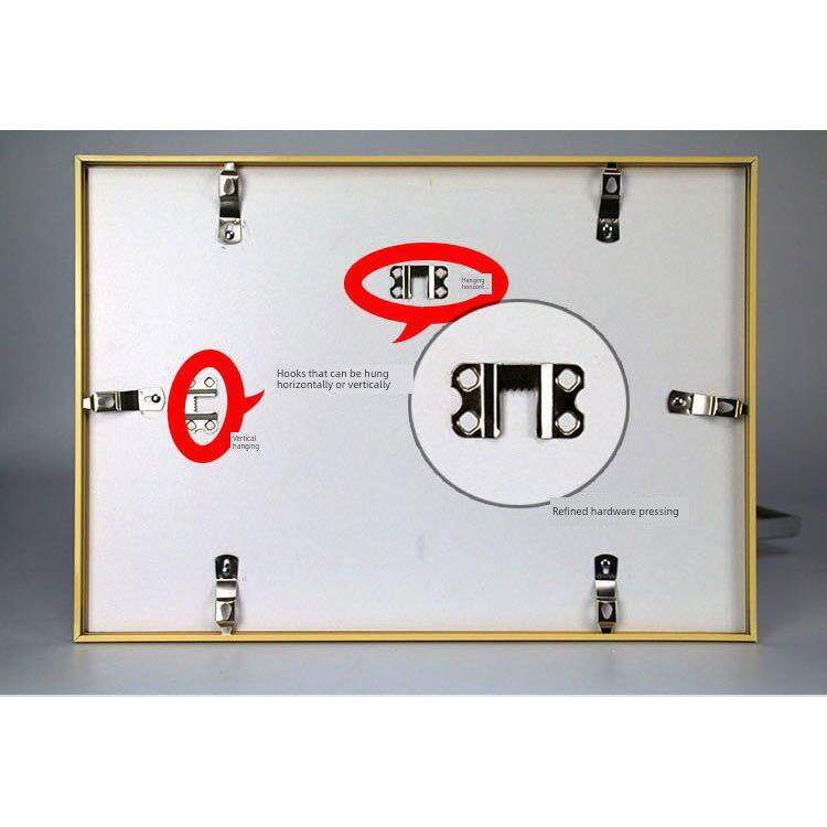 A4 A3 8K 4K画框牌照画框A3金银营业执照画框相框高端画框