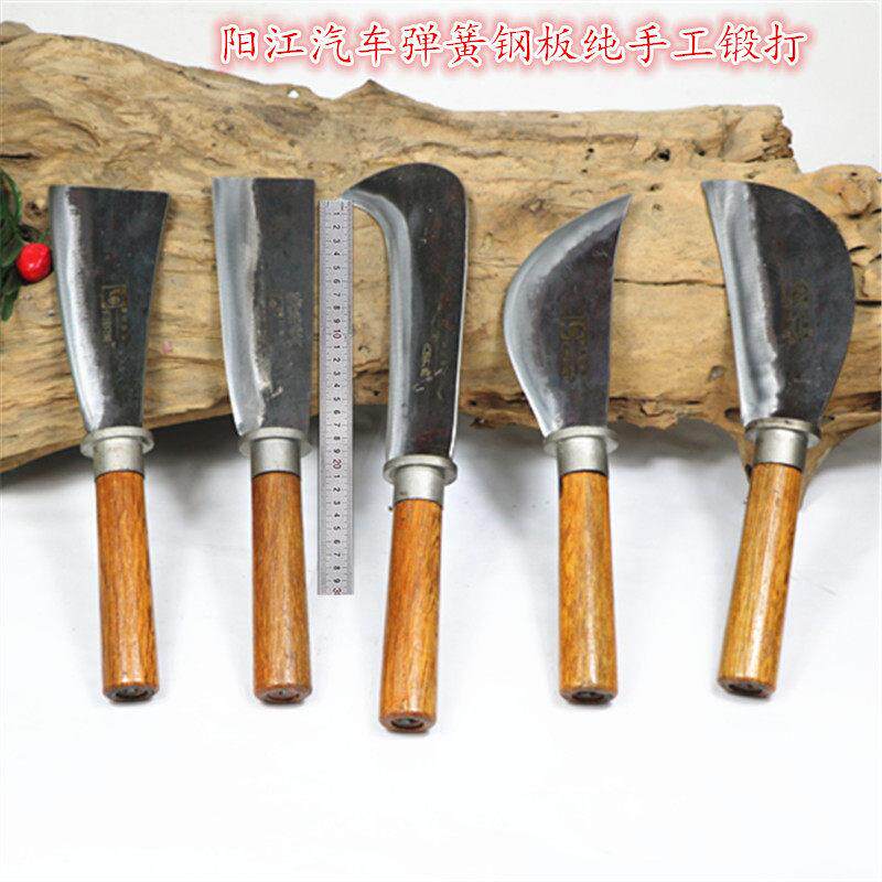 柴刀砍树劈柴锻打户外开路刀手工砍竹刀登山锻打镰刀农用工具包邮