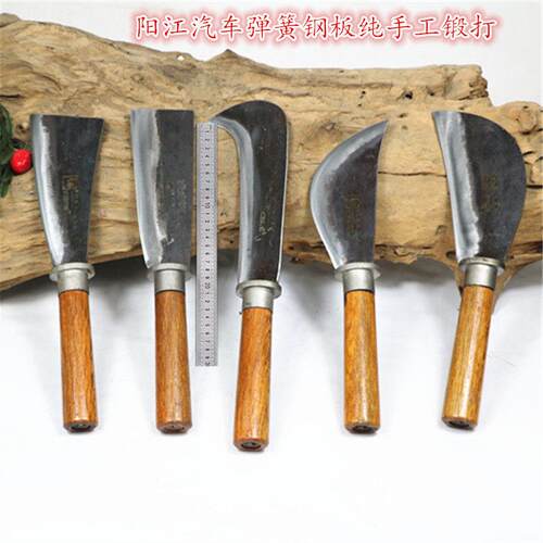 柴刀砍树劈柴锻打户外开路刀手工砍竹刀登山锻打镰刀农用工具包邮