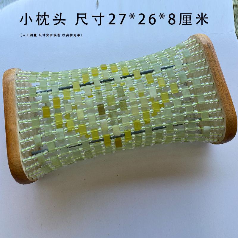 夏凉天然玉石枕头颈椎玉枕岫玉空心防螨单人排汗蒸房透气隔汗凉枕