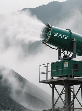 全封闭料棚SY-50型智能除尘雾炮机 防爆型固定式远程射雾器厂家