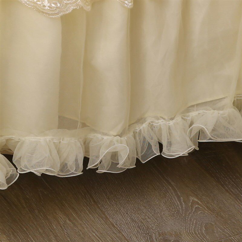 刺绣花边牀头柜盖布蕾丝公主风牀头柜罩防尘牀包小桌布牀头柜套,居家布艺,床头柜盖布,淘宝优惠券,粉丝福利购,淘宝优惠卷