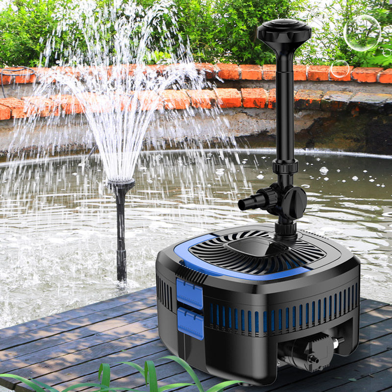 鱼池喷泉泵小型池塘过滤器UV灯室内鱼池喷泉装饰鱼池循环假山喷泉,宠物/宠物食品及用品,过滤设备,淘宝优惠券,粉丝福利购,淘宝优惠卷