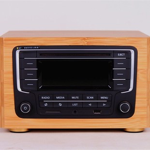 大众汽车载cd机改家用音响机箱外壳朗逸捷达桑塔纳速腾迈腾帕萨特