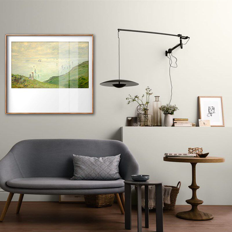【清新又美丽】莫奈油画客厅餐厅卧室背景墙壁画风景挂画装饰画