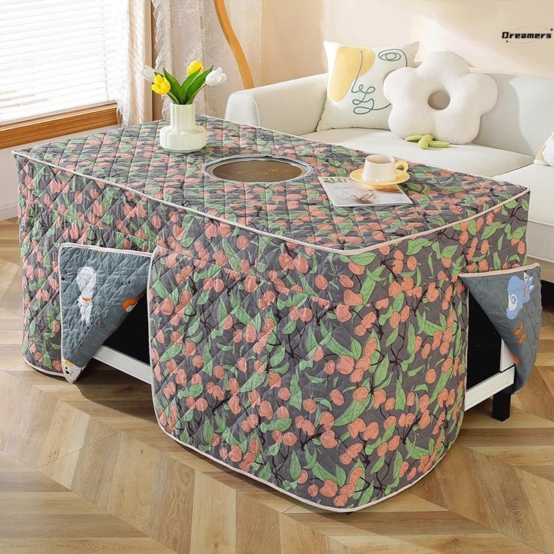 烤火桌子罩套家用长方形新款电炉烤火罩茶几桌布取暖加绒罩桌厂家,居家布艺,烤火罩,淘宝优惠券,粉丝福利购,淘宝优惠卷