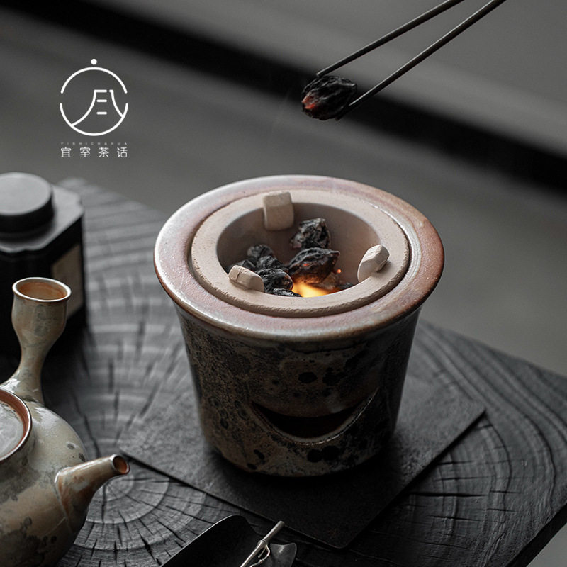 宜室茶话围炉煮茶炭炉煮茶炉图片