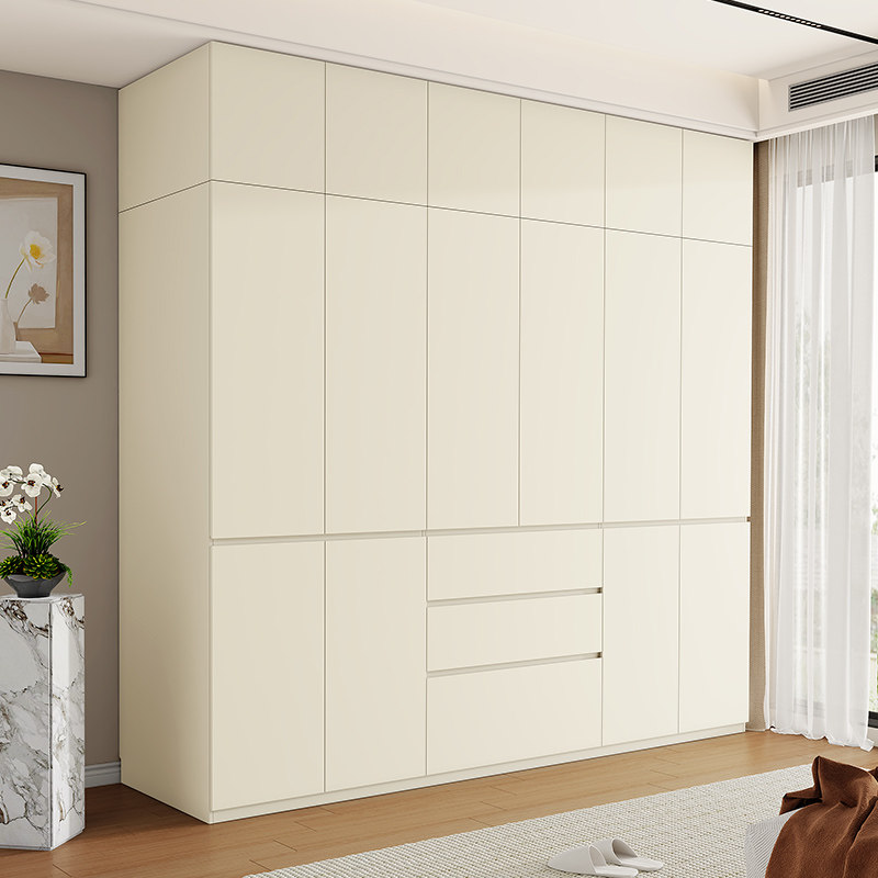 加高2.5-3米enf级免拉手上下分段式衣柜家用卧室定制全挂衣橱柜子,住宅家具,自由组合衣柜,淘宝优惠券,粉丝福利购,淘宝优惠卷