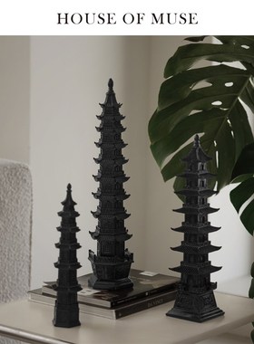 缪斯家 聚财塔/文昌塔九层七层六层古塔玄关客厅书房开运摆件