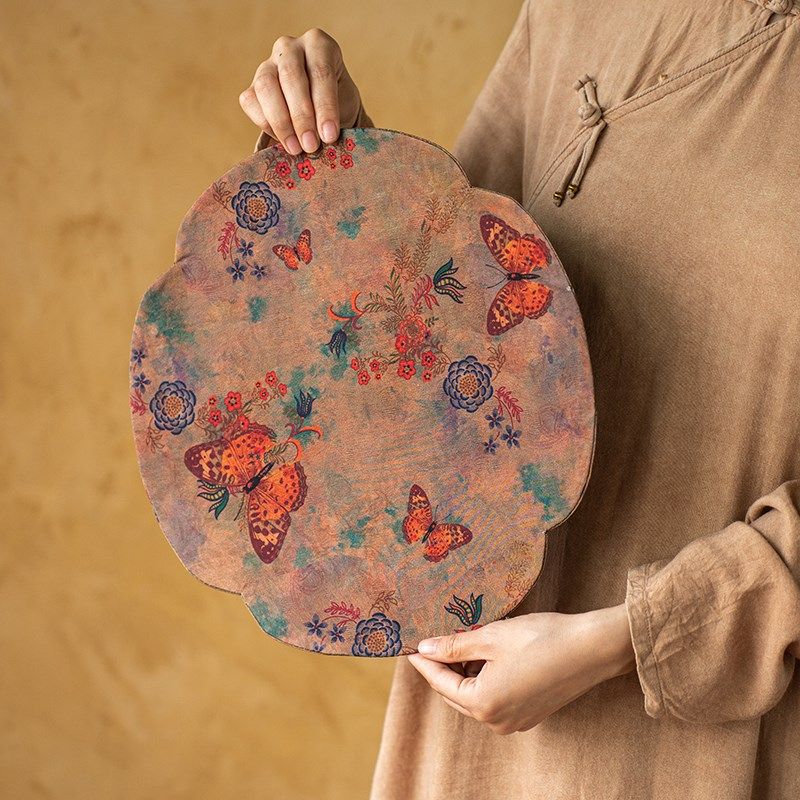 叶屿  云纱蝴蝶干泡茶席 防水茶席布垫 茶道布艺茶具国风家用桌旗,居家布艺,茶席,淘宝优惠券,粉丝福利购,淘宝优惠卷